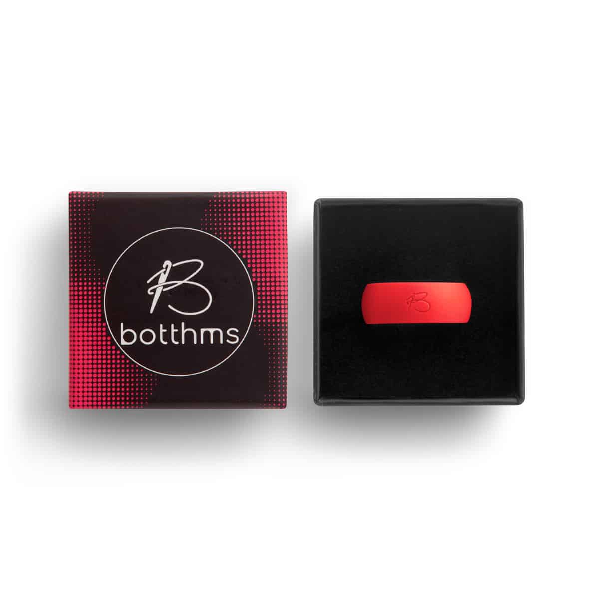Botthms Red Active Silicone Ring