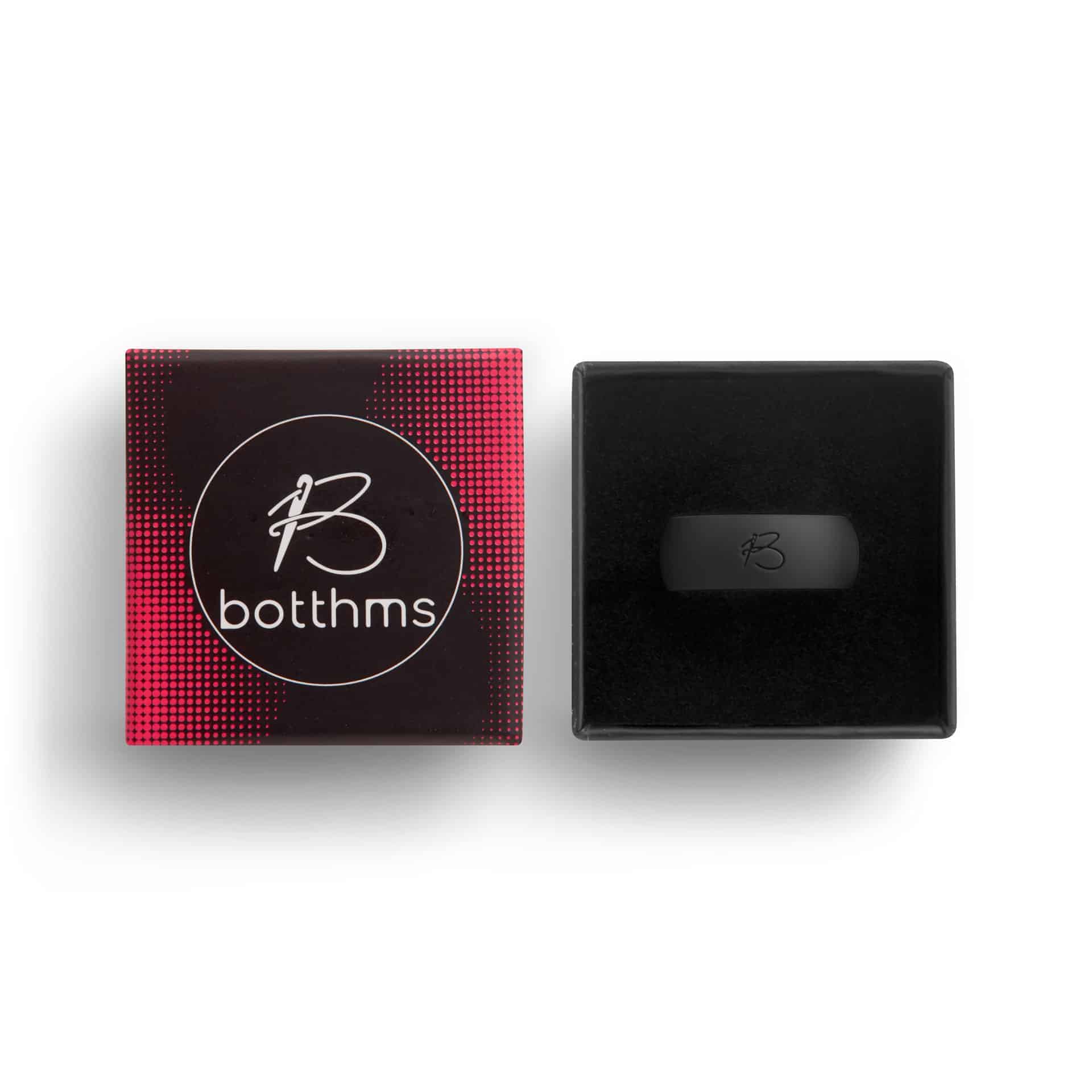 botthms black active silicone ring box