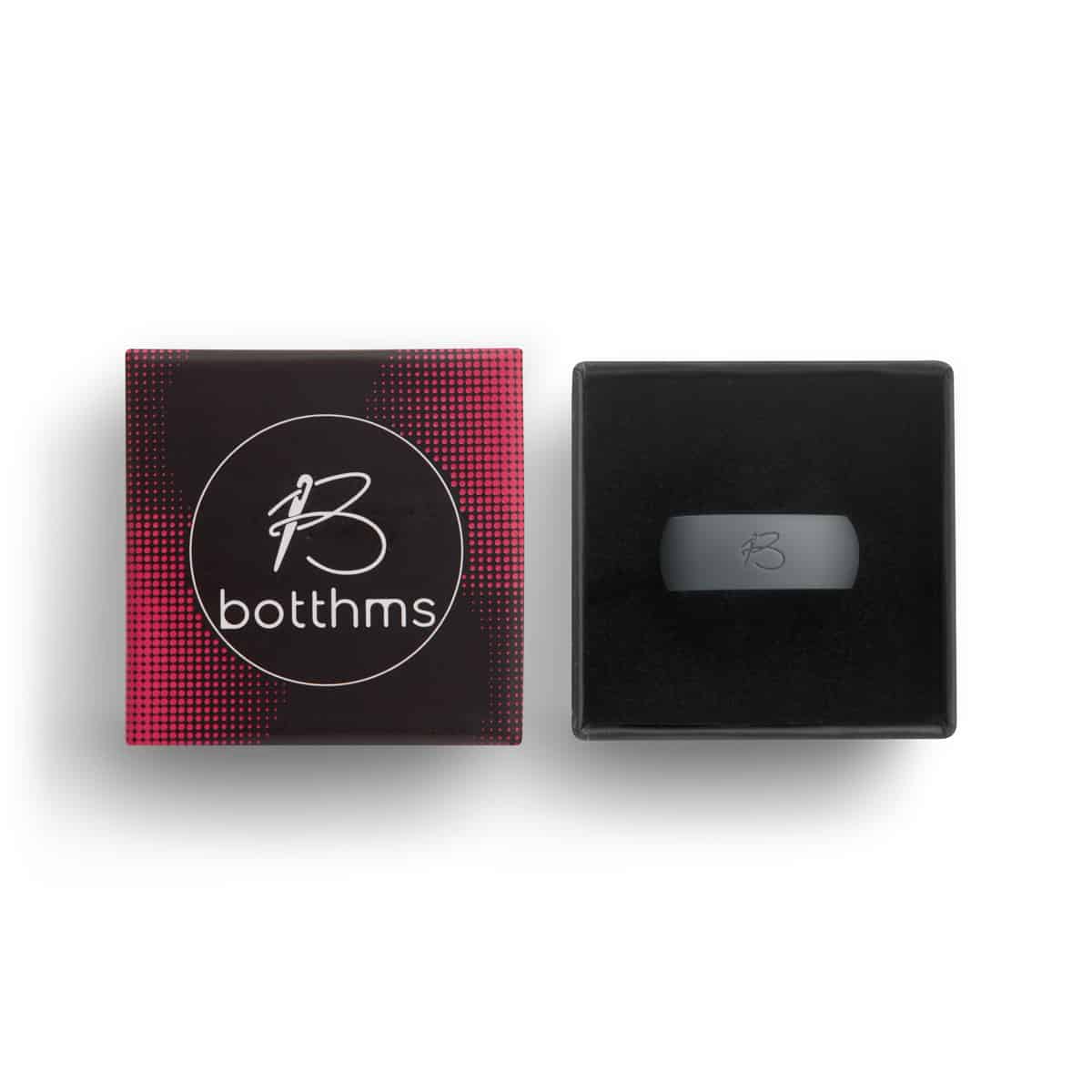 botthms Charcoal Active Silicone Ring