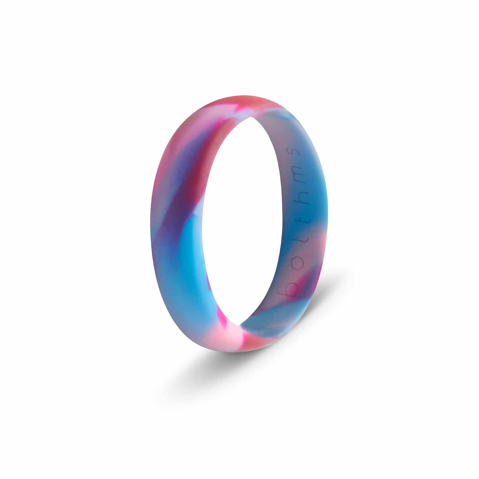 botthms botthms Aqua Ladies Active Silicone Ring Purple & Pink Silicone Rings